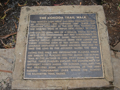 Kokoda Walk and Mt. Dandenong